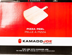 Kamado Joe pizza schep